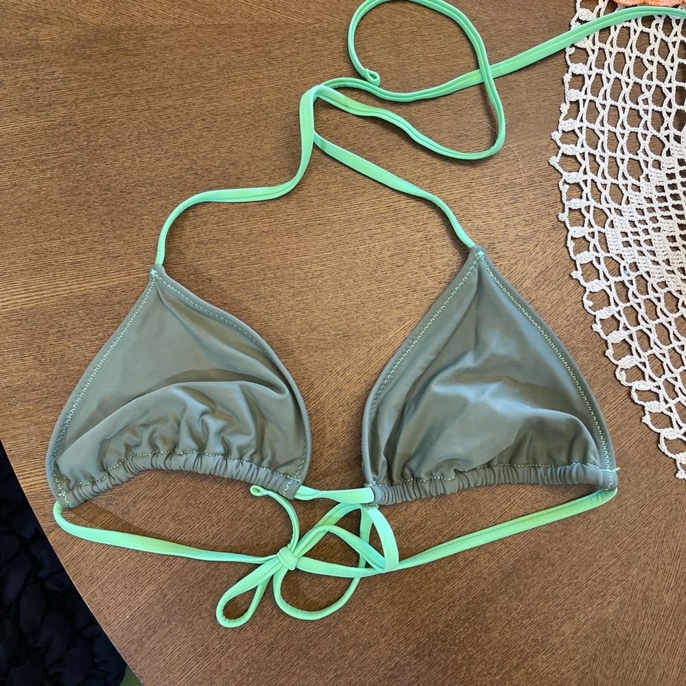 Aerie triangle bikini top